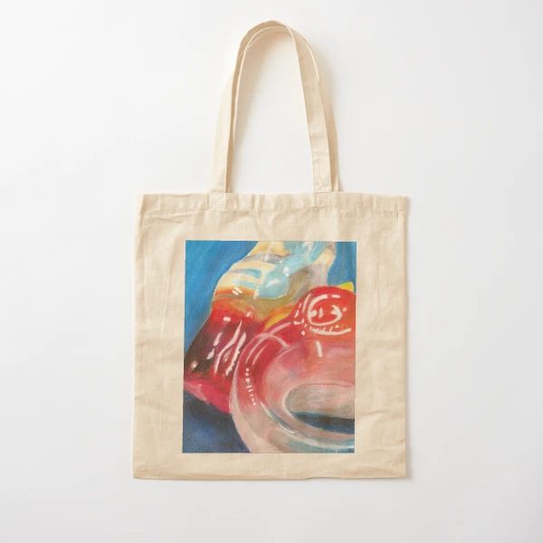 Tote bag with Kitty's Half for me, half for you